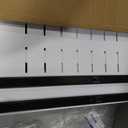 Seinloes 2 Pack Pull Out Cabinet Organizers 21"Deep with Raising Pad for Framed Cabinets,Expandable Slide Out Drawers Upgrade 3 Slide Rails,Roll Out Shelves Adhesive,Adjustable Width 12"-20.45" White