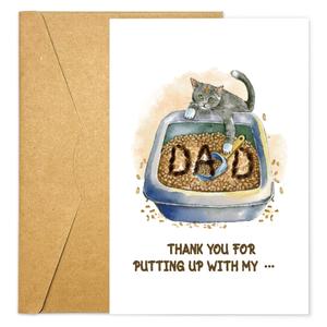 3 x Funny Fathers Day Card For Dad, Grandpa, Uncle, Husband From Daughter, Son