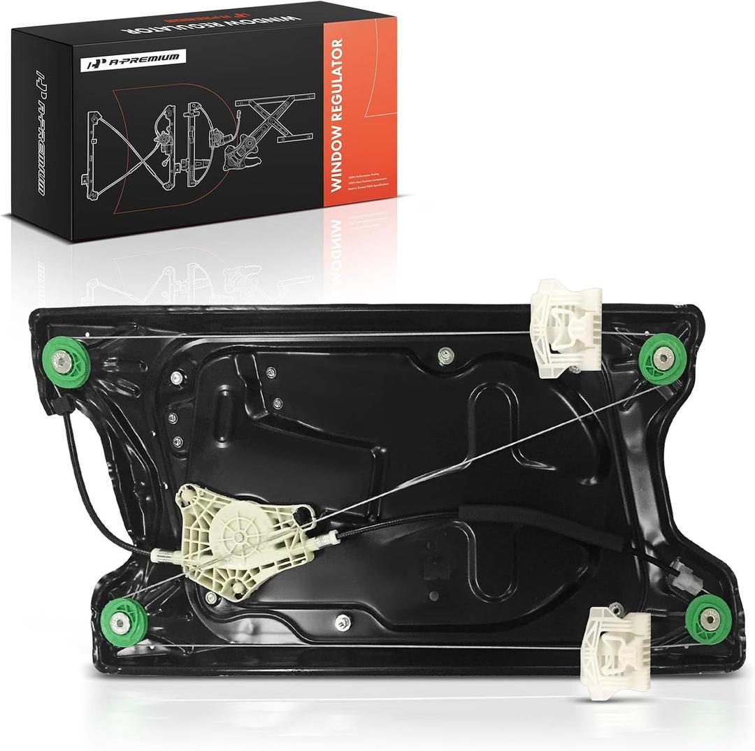 A-Premium Front Left Driver Side Electric Power Window Regulator with Motor Compatible with Land Rover LR3 2005-2009, Range Rover Sport 2006-2009