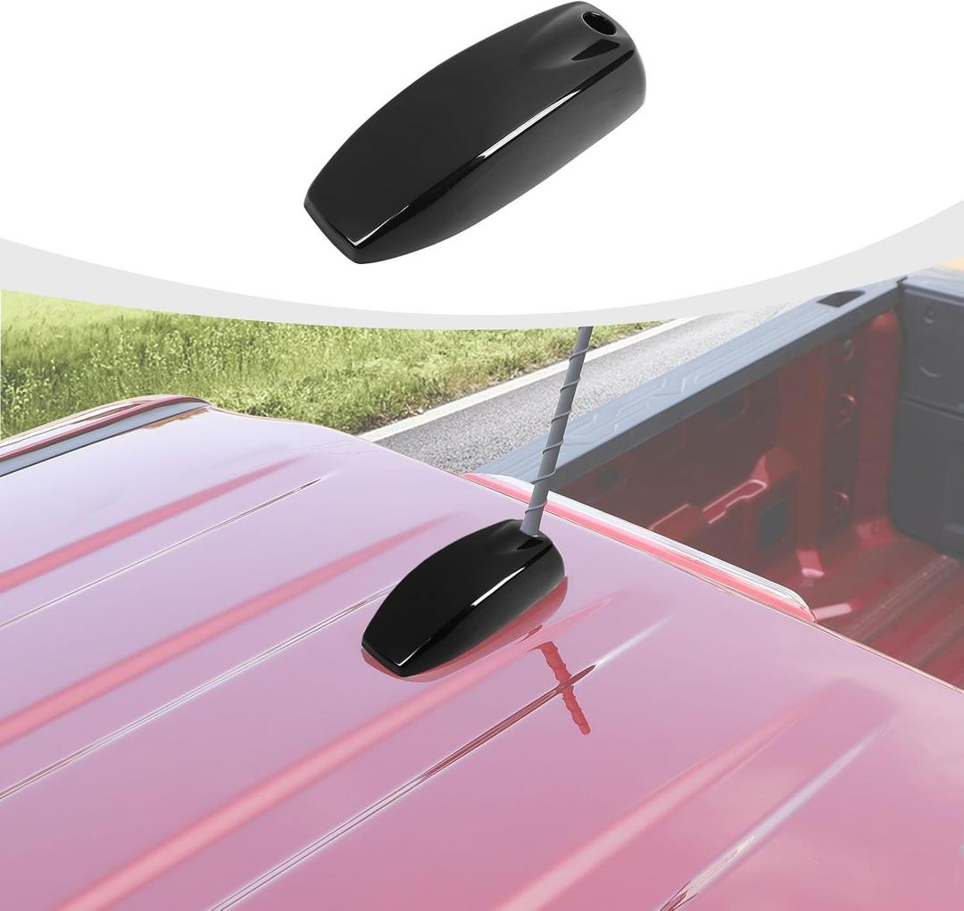 Black Antenna Base Cover Trim Compatible with Chevy Colorado & GMC-Canyon 2023-2025 Accessories
