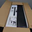 Ohniyou 72 Inch Industrial Ceiling Fan with Lights Remote Control, Black Large Ceiling Fan with 8 Aluminum Blades, 3 CCT, 6-Speed Quiet DC Motor for Living Room, Covered Outdoor, Shop, Garage