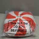 Soaoo 2 Pack Merry Christmas Peppermint Pillow 14 x 14 Inches Decorative Red Candy Swirl Lollipop Pattern Throw Pillow for Outdoor Decorations Winter Home Decor