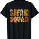 Safari Squad Africa Animal Skin for Boys Girls Children Men T-Shirt, 3XL