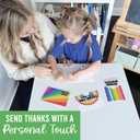 2 x Hadley Designs 54 Bulk Thank You Cards with Envelopes - Teacher Appreciation Cards, Cute Blank Card with Envelopes, Thank You Notes for Teachers, Birthday, Graduation & Small Business