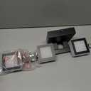 LED Modern Bathroom Light Fixtures, 3-Light Dimmable Vanity Lights with 5 Color Modes, Matte Black Acrylic Bathroom Wall Lighting Fixtures Over Mirror, 2700K- 6500K Adjustable, 25.5 Inch, ETL Listed