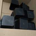 Bed Risers Heavy Duty, Oversized Furniture Risers, Support Up to 6000 Lbs, Lift 3 inch for Couch, Sofa, Table,Chair (Black 2P ack, 4 inch)