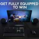 Logitech G502 Hero High Performance Wired Gaming Mouse, Hero 25K Sensor, 25,600 DPI, RGB, Adjustable Weights, 11 Programmable Buttons, On-Board Memory, PC/Mac - Black