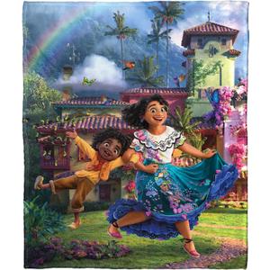 Northwest Encanto Silk Touch Throw Blanket, 50" x 60", Tropical Magic