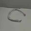 BWE 24-Inch Long Faucet Connector Braided Stainless Steel Supply Hose 3/8-Inch Female Compression Thread x M10 Male Connector, x 2 Pcs (1 Pair)