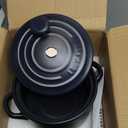 LE TAUCI 3 Quart Ceramic Dutch Oven - Lightweight, Non-Toxic, No Seasoning Needed- Oven, Microwave & Dishwasher Safe, Dutch Oven Pot with Lid for Sourdough, Soup & Stew, Midnight Blue