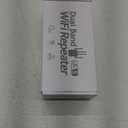 13888 Sq.Ft Range WiFi Extender Signal Booster Dual Band 5GHz/2.4GHz, 150-Device Compatibility, Simple Installation, WiFi Extender, WiFi Repeater