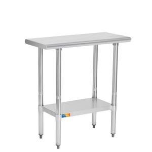 Treshin Stainless Steel Table 18" X 30" Commercial Prep & Work Table