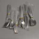 KINGSTONE Silverware Set, 40-Piece Flatware Set Cutlery Set Premium 18/10 Stainless Steel, Tableware Include Forks Knives Spoons for Home Kitchen Restaurant Wedding, Dishwasher Safe