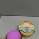 Dumpling Squishies Mystery Box, Squishies Dumpling Toys for Teens & Adults, Stretchy Squeeze Dough Ball, Sensory Stress Ball Squeeze Toys for Stress Relief（Yellow and Purple）