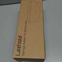 Sponge Holder for Kitchen Sink, Large Sink Caddy Durable Anti-Rust PET, Removable Rack & Rounds Corners, Kitchen Sink Organizer for Counter Bathroom Vanity (Black)