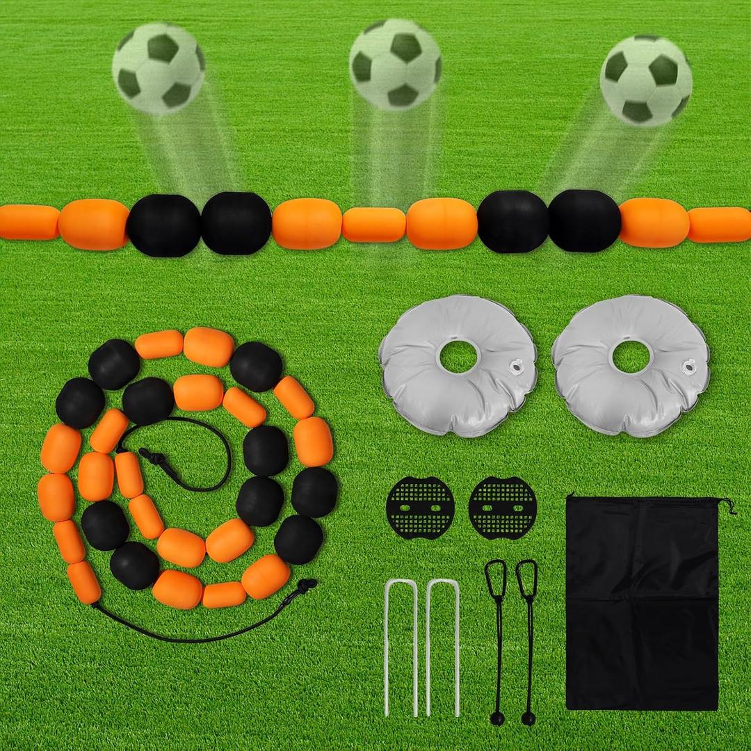 13ft Soccer Goalkeeper Deflector, Portable, Adjustable Refraction Angles