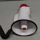 Megaphone Bullhorn | 30-Watt Bull Horn Speaker with Record & Play | Plus Voice Changer for Adults with Siren & Whistle | Blow Horn Loud Speaker with Bluetooth Connection