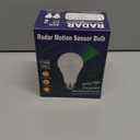 Motion Sensor Light Bulb Outdoor Indoor, 15W (100W Equivalent) Daylight 5000K 1500LM E26 A21 Radar Motion Activated Dusk to Dawn Light for Stairway, Hallway, Porch, Garage, Driveway, Patio, 2 Pack