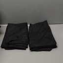 CozyLux Comforter Full Size Set Black, 3 Pieces Solid Lightweight Soft Bed Set for All Season, Luxury Breathable Quilted Style Microfiber Down Alternative Bedding Sets (1 Comforter & 2 Pillowcases)