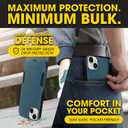 OtterBox iPhone 14 & iPhone 13 Commuter Series Case - Commuter Series Case -Thin, Dual-Layer, Pocket-Friendly, Port Cover - Blue/Black