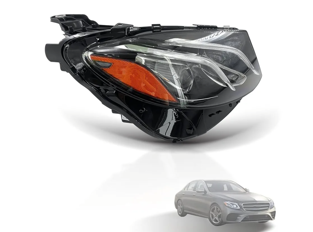 Jecoupoon MB2518110 Right Headlights Assembly Compatible with 2017-2018 E-Class E200/E300/E400/E43 AMG/E500/E550/E63 AMG/E63 AMG S A2139064304