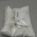 Inhousolu No Hook Waffle Weave Shower Curtain with Removable Snap in Fabric Liner Set for Bathroom, 230 GSM Heavy Duty Weighted Hem, Water Repellent Washable Bath Curtains, 60 x 72 Inch, White