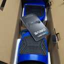 Hover-1 Ultra Electric Self Balancing Scooter with 9MPH Top Speed, 9 Mile Range, 400W Motor, Long Lasting Li-Ion Battery, 5HR Full Charge, Rider Modes: Beginner to Expert (Blue)