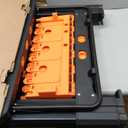 Pony Portable Folding Work Table, 2-in-1 as Sawhorse & Workbench, 31 W25 D25-35H, Large Load Capacity with 4pcs Clamps, 4pcs Bench Dogs