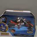 NKOK Sonic Sega All-Stars Racing RC Shadow Motorcycle; Full Function 2.4 GHz Radio Control with Turbo Boost; Ages 6+