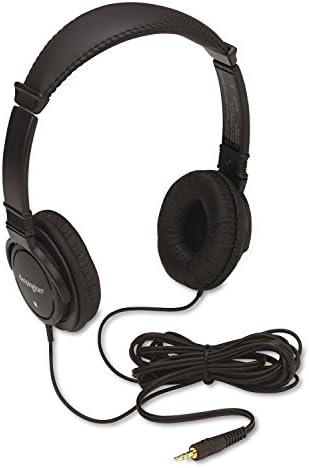 Kensington Hi-Fi On-Ear Headphones with 9-Foot Cord, 3.5mm Jack Headset (K33137)
