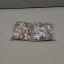 FIVEIZERO 420g Mosaic Tiles for Crafts - 280Pcs Glass Mosaic Kits, Mixed Shapes Mosaic Glass Pieces for Art, Irregular Tiny Mosaic Tile for DIY Projects, Home Decoration(Mix)