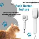 FurBuddies (Abandoned Pets Charity 4-in-1 Pet Steam Brush Ultra Quiet Technology  Groom, De-Shed & Hydrate | Cool Mist, Self-Cleaning, UV Light, USB-C Rechargeable Grooming Tool for Cats & Dogs