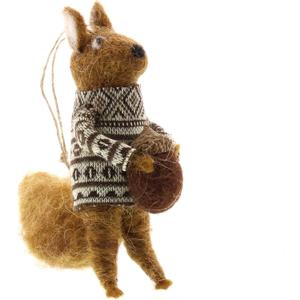 HomArt Felt Squirrel with Nut