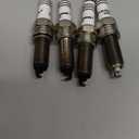 A-Premium Iridium Platinum Spark Plugs Compatible with Honda CR-V, Civic, Accord, Crosstour & Hyundai Elantra, Elantra Coupe/GT, Sonata, Santa Fe, Santa Fe Sport, Tucson, Venue & Kia Soul, Pack of 4