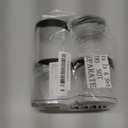 Patelai 4 Pieces Round Wide-mouth Leak Proof Plastic Container Jars with Lids for Travel Storage Makeup Beauty Products Face Creams Oils Salves Ointments DIY Making(8 Ounce,Black)