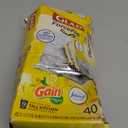 Glad ForceFlex Tall Kitchen Drawstring Trash Bags, 13 Gal, Gain Lemon Zest, 40 Ct