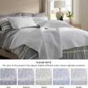 Bedsure Quilts King Size - Lightweight Bedspreads King Size with Basket Weave Pattern, Soft Quilt Bedding Set, White Comforter Set Coverlet for All Seasons with 2 Pillow Shams (106" x 96")