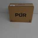 PUR 30-Cup Water Filter Dispenser with 1 Genuine PUR Filter, Large 30-Cup Capacity, 2-in-1 Powerful, Faster Filtration, Lasts 2 Months or 40 Gallons, Dishwasher Safe, White/Blue (DS1800Z)