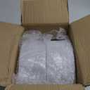 100 Pieces White Plastic Plates - 10.25inch Dinner Disposable Plates - Premium Heavy Duty Hard Disposable Dinner Plates - Party Supplies for Birthdays, Celebrations, Wedding
