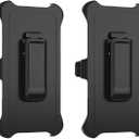 2 Pack Replacement Belt Clip Holster for OtterBox Defender Series Case Apple (iPhone 16 (6.1")