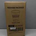YEEHAW 9 oz Plastic Cups, 500 Pack - Clear Disposable Drinking Water Cups for Cold Beverages, Ideal for Party