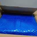 Solar Pool Cover 8 Ft Diameter Round Solar Blanket for Above Ground Inground Pools, Hot Tub SPA Bubble Wrap Pool Protector, 12 Mil Circle Thermal Covers Floating Blanket Mat for Swimming Pools