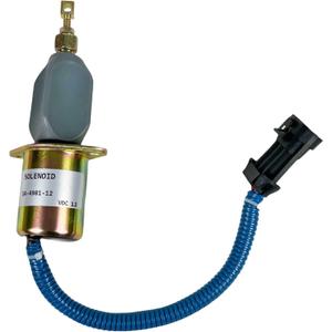 SA-4981-12 Shut Off Fuel Solenoid SA49811, 5016244AA, 3800723, 3923201,3931570, Compatible with Cummins Dodge RAM2500 3500 5.9L Diesel 1994-1998 for P7100 Pump