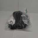 ChrisDowa White 100% Blackout Curtains for Bedroom with Black Liner, 2 Thick Layers Total Blackout Thermal Insulated Grommet Window Curtains 2 Panels Set (Pure White, 52 x 84 Inch)