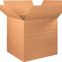 AVIDITI Shipping Boxes Large 36"L x 36"W x 36"H, 5-Pack | Corrugated Cardboard Box for Packing, Moving and Storage