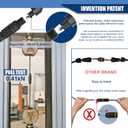 Junction Box Cable Connector Waterproof Cable Connector Junction Box 2 Way with 3 Pin Electrical Connectors Extension Cord for 22-10 AWG 32A 4-9mm Wire (10 Pack)