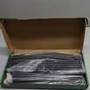 Adorox 7.8ft Garden Arch Trellis for Climbing Plants, Metal Arch Frame, Pumpkin Archway Outdoor Garden Arbors and Arches for Halloween Christmas Birthday Party Baby Shower Decoration(Black)