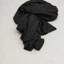 Spandex Fitted Wedding Arch Cover 6FT Black Arch Backdrop Cover, Round Top Chiara Backdrop Stand Covers for Wedding Birthday Party Baby Shower Banquet Arch Decoration (Black, 6FT)