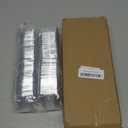 TOFLEN 100ct 2 oz Mini Dessert Cups with Spoons, Clear Plastic Reusable Small Party Serving Cups for Appetizers, Hors D'oeuvres Plates