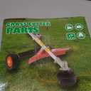 Adjustable String Trimmer Support Wheel Attachment 26mm(1 inch) and 28mm(1.1 inch) for Weed Trimmer Gas String Trimmer Petrol/Electric Brushcutter Strimmer